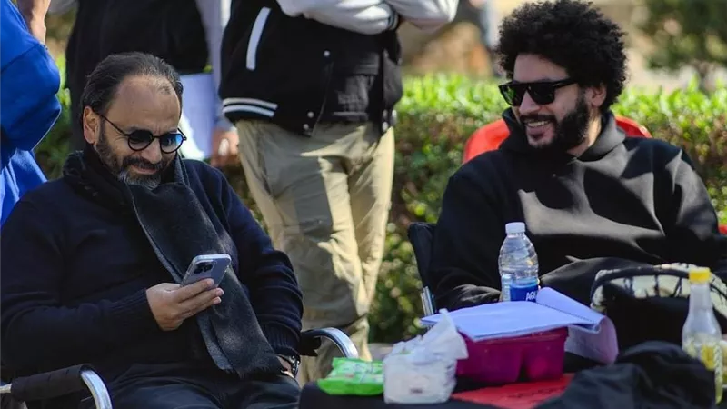 خالد النبوي يواصل تصوير إمبراطورية ميم مع محمد سلامة