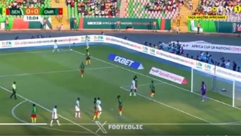 السنغال تتقدم على الكاميرون بهدف فى الشوط الاول