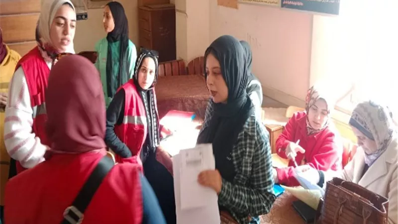إصدار كارت الخدمات المتكاملة لذوى همم بقرية مشتهر وتوابعها