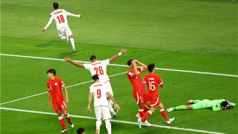 شاهد .. ملخص فوز إيران على هونج كونج بكأس آسيا