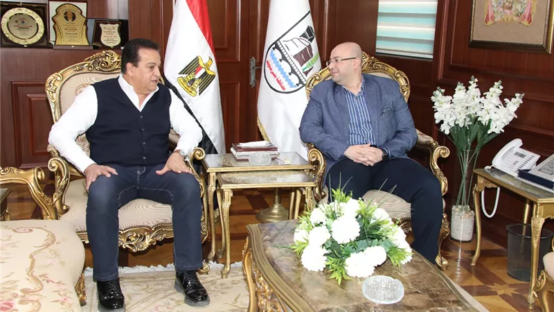 وزير الصحة يفاجئ بنى سويف للتأمين الصحي والتخصصي