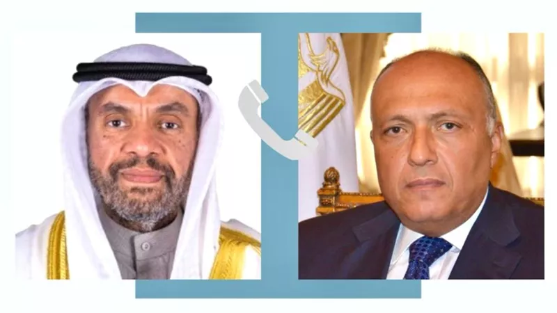 وزير الخارجية يهنئ نظيره الكويتي بتولي المنصب