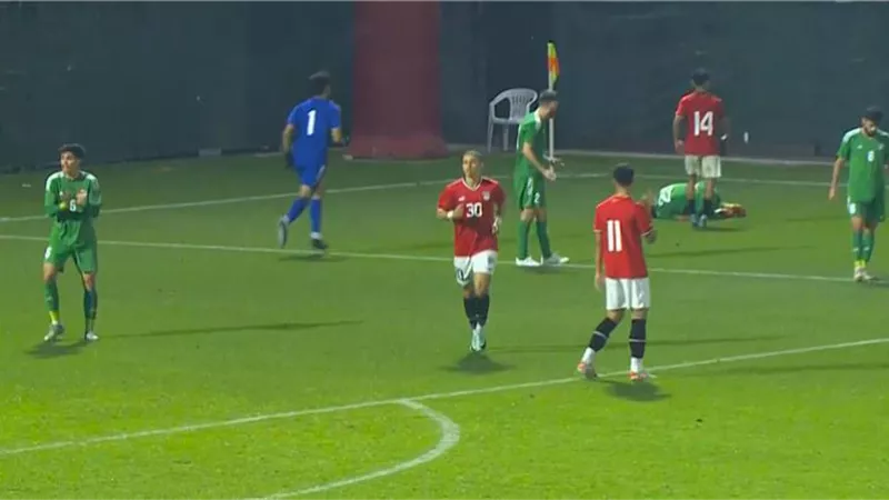 منتخب مصر الأولمبى يسقط أمام العراق بهدف فى دورة دبى الودية