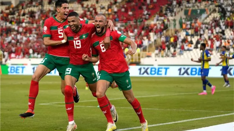 منتخب المغرب يحسم الشوط الأول أمام الكونغو بهدف حكيمي.. فيديو