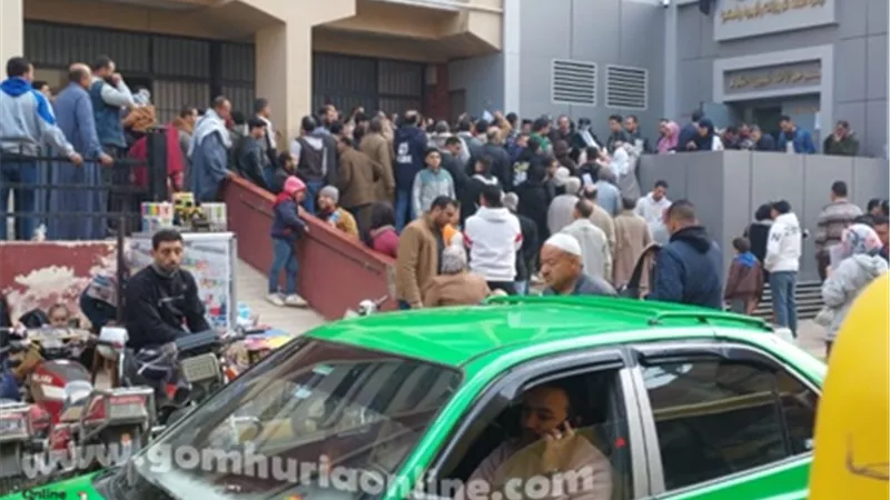 زحام جوازات شبين الكوم يريد حلاً
