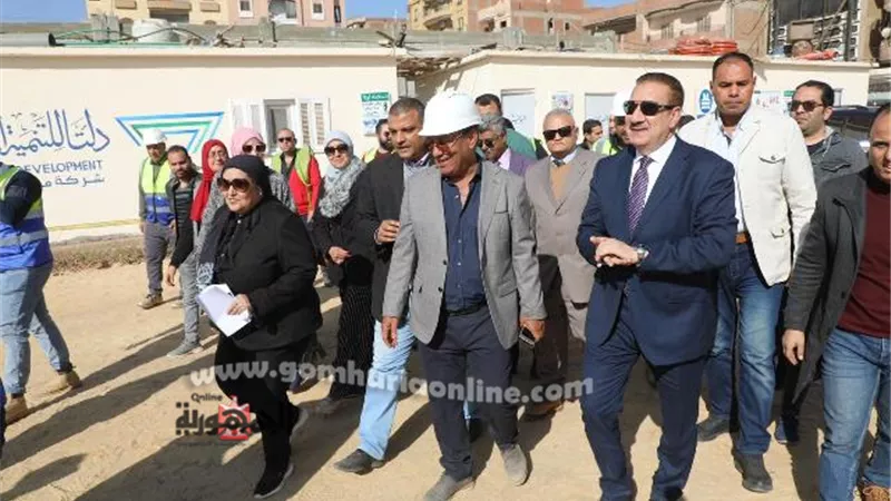 المحافظ يتفقد إنشاءات المستشفى الجديدة بتكلفةمليار و350مليون جنيه