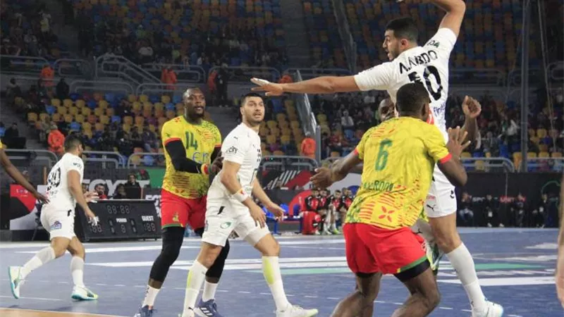 منتخب اليد يكتسح الكاميرون ويتأهل لربع نهائي أمم أفريقيا