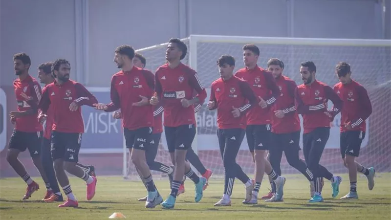 الأهلي يواصل تدريباته عصر اليوم بمعسكر الإمارات