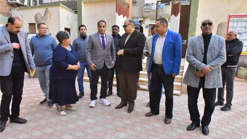 تباين اراء طلاب الإعدادية بأسيوط حول امتحان الهندسة