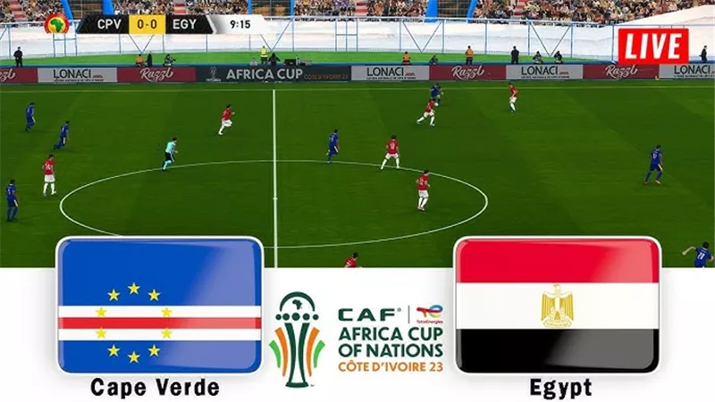 اتفرج ببلاش.. مشاهدة مباراة مصر وكاب فيردي بث مباشر في كأس الأمم إفريقيا