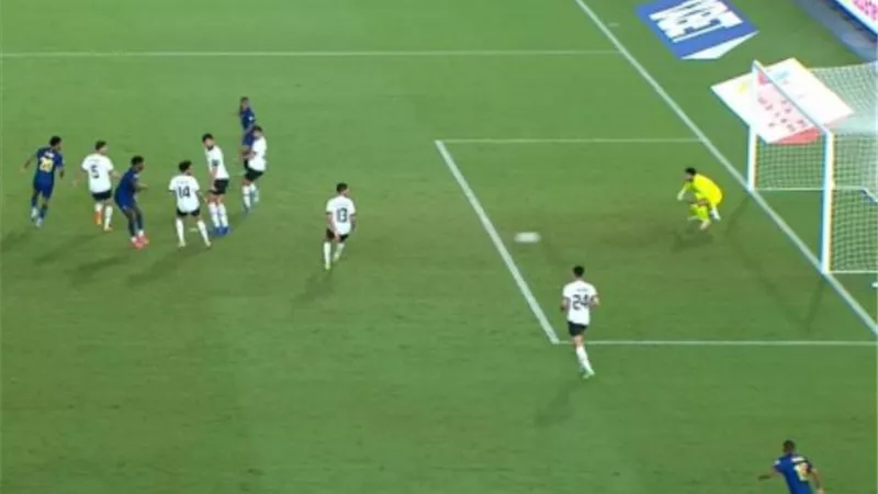 كاب فيردى تضرب مرمى منتخب مصر بالهدف الاول