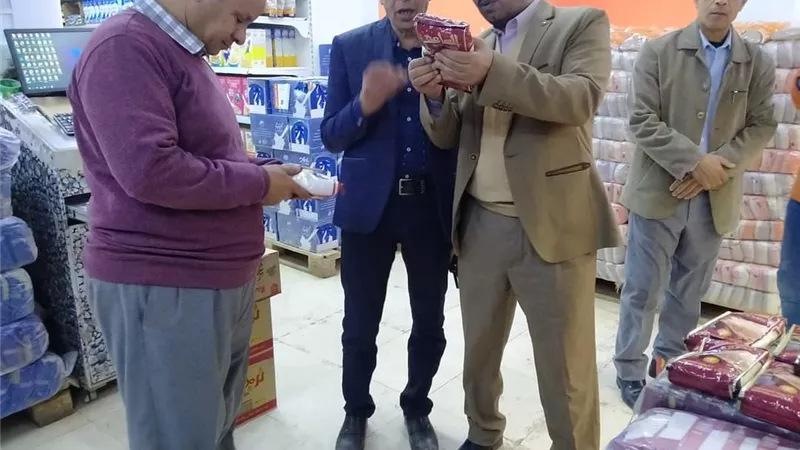 ضبط 226 مخالفة متنوعة خلال حملات على المخابز والأسواق بالمنيا