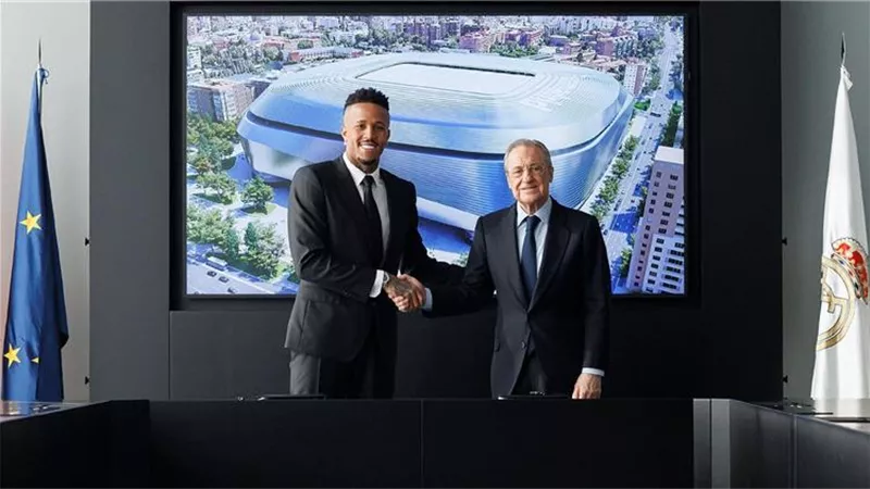 رسميًا.. ريال مدريد يُعلن تمديد عقد ميليتاو حتى 2028