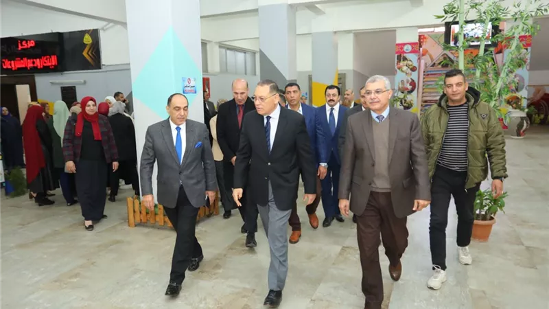 رئيس جامعة الزقازيق يستقبل محافظ الشرقية