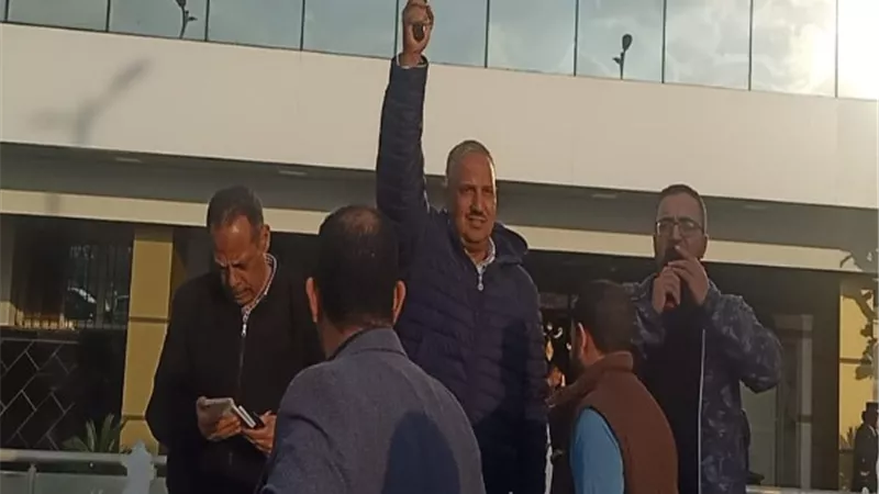 انطلاق مسيرة شبابية بالقليوبية احتفالاً بعيد الشرطة وثورة يناير