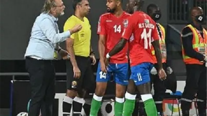 سينتفيت يعلن تشكيل جامبيا لمواجهة الكاميرون بأمم أفريقيا