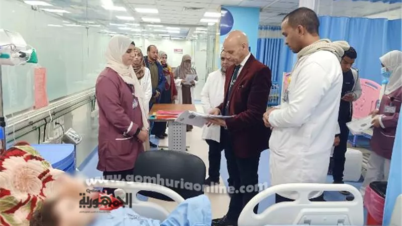 مسعود يتابع إجراء جراحات المخ والأعصاب بالسعديين للمرة الأولى