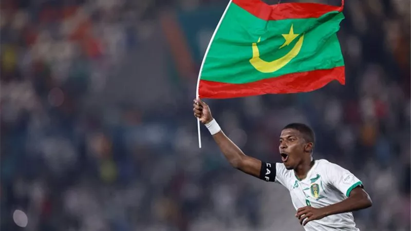 شاهد فرحة واحتفالات لاعبي موريتانيا بعد التأهل علي حساب الجزائر