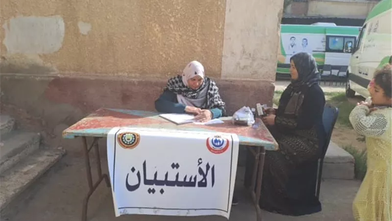 الكشف على 1950 مريضاً فى قافلة بقرية ميت دمسيس مركز اجا
