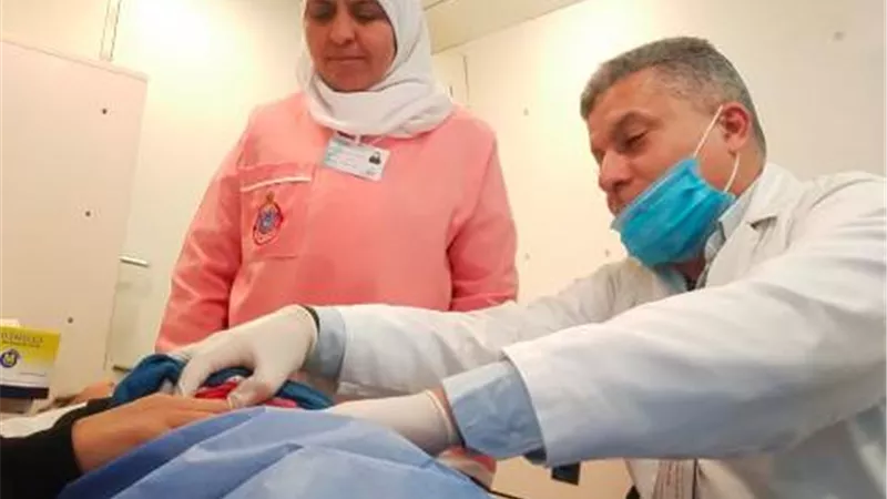 ٢٦٠٠ مريض استفادوا من القافلة الطبية بقرية منشأة رضوان