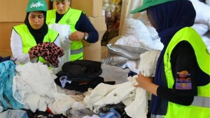حملة لتوفيرملابس شتوية للأسرالأولى بالرعاية لحمايتهم من البرد