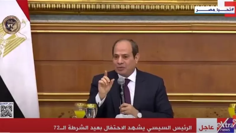 الرئيس السيسي: عدد سكان مصر شهد زيادة بنحو 26 مليون نسمة منذ عام 2011