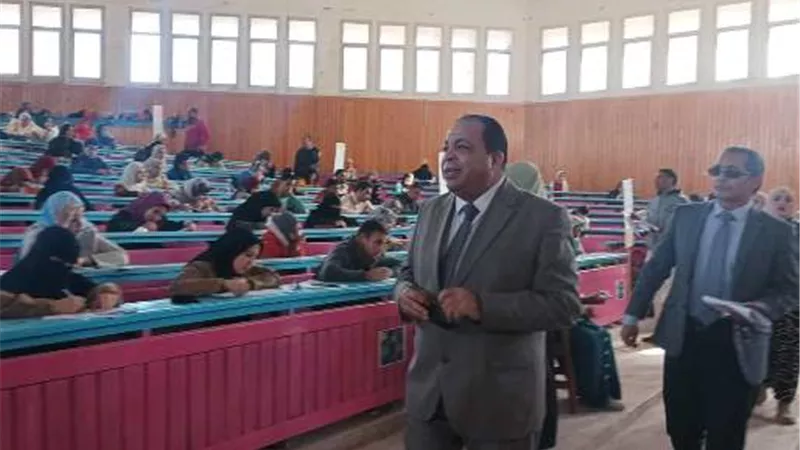 ختام مارثون امتحانات كلية التربية المنيا