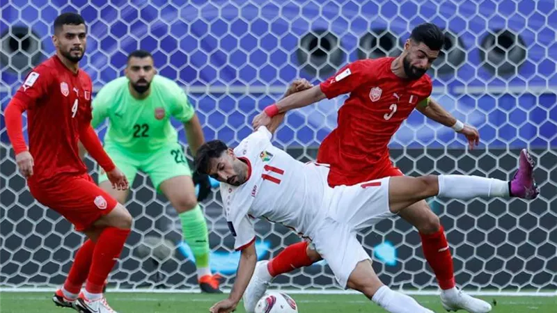 تأهل منتخب البحرين لدور الـ16 بكأس آسيا بفوز صعب أمام الأردن