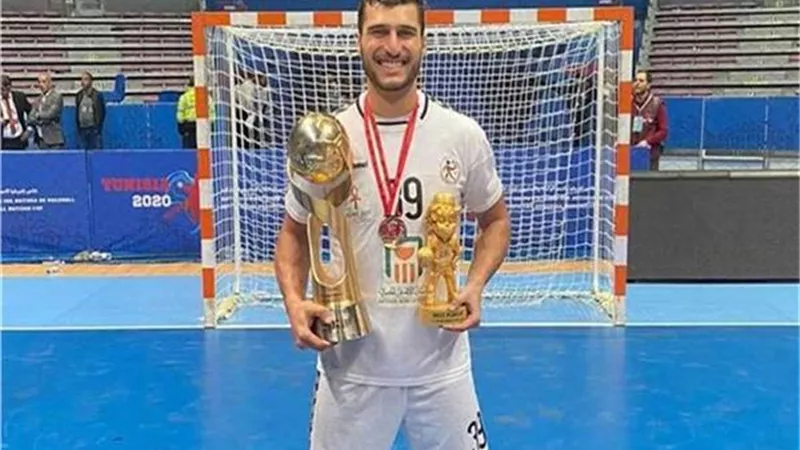 أمم إفريقيا لليد.. يحيى الدرع أفضل لاعب بمباراة مصر وتونس