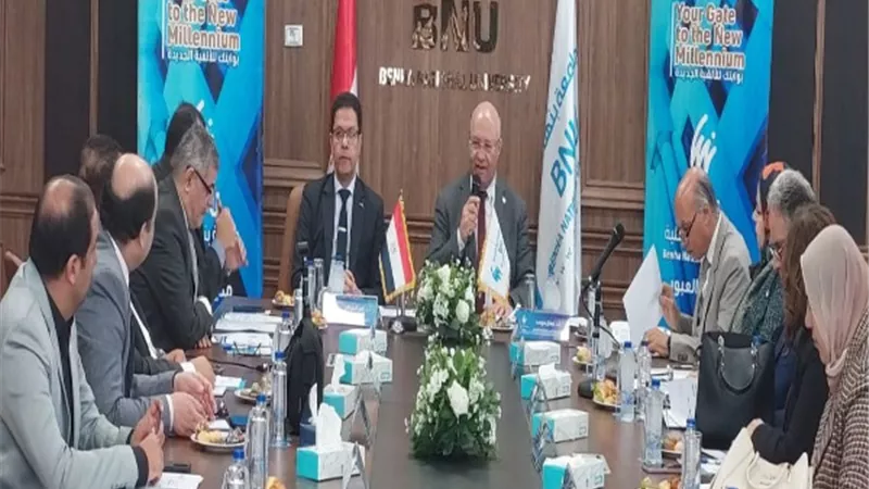 مجلس جامعة بنها الأهلية يهنئ الرئيس السيسي بأعياد الشرطة وثورة يناير