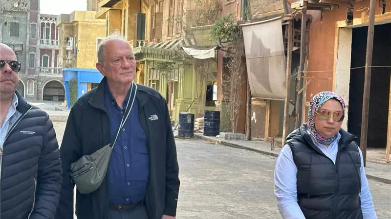 المنتج العالمي Dimitri Devyatkin يزور مدينة الإنتاج الإعلامي