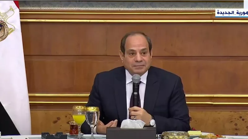 السيسي: أتمنى انتهاء الأزمة الفلسطينية والدخول في مرحلة إعمار غزة