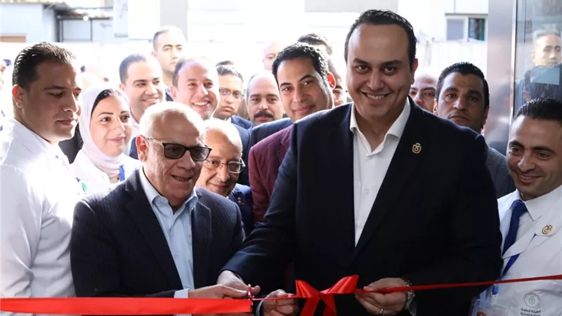 رئيس هيئة الرعاية الصحية ومحافظ بورسعيد يفتتحان مركز الشفاء للغسيل الكُلوى