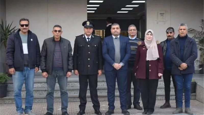 قيادات جهاز الشيخ زايد تقدم التهنئة لمدير أمن الجيزة بعيد الشرطة
