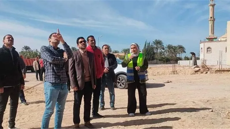 رئيس جهاز مدينة النوبارية الجديدة يتفقد مشروعات الخدمات والتطوير