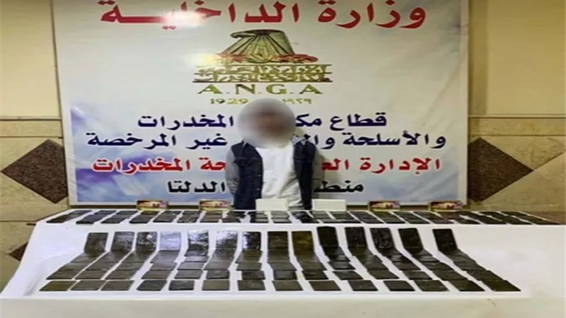 ضبط عنصر إجرامى بـ 200 حشيش فى كفر الشيخ