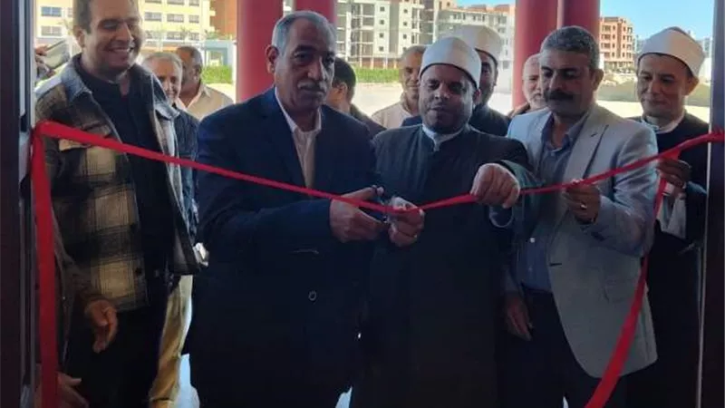 إفتتاح مسجد آل صابر بتكلفة ١١ مليون جنيه بالغردقة