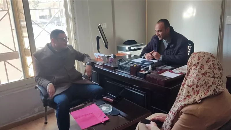رئيس جهاز العاصمة الإدارية يزور قسم التعمير بمناسبة عيد الشرطة