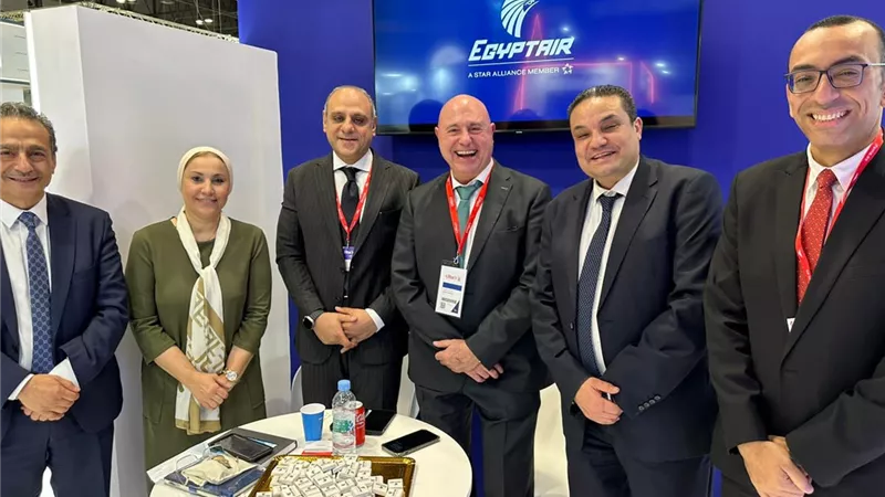 مشاركة إيجابية لمصرللطيران فى معرض FITUR للسياحة فى مدريد