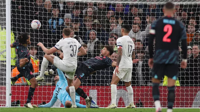 ملخص الفوز الدراماتيكى لمانشسترسيتى على توتنهام بكأس الاتحاد-شاهد