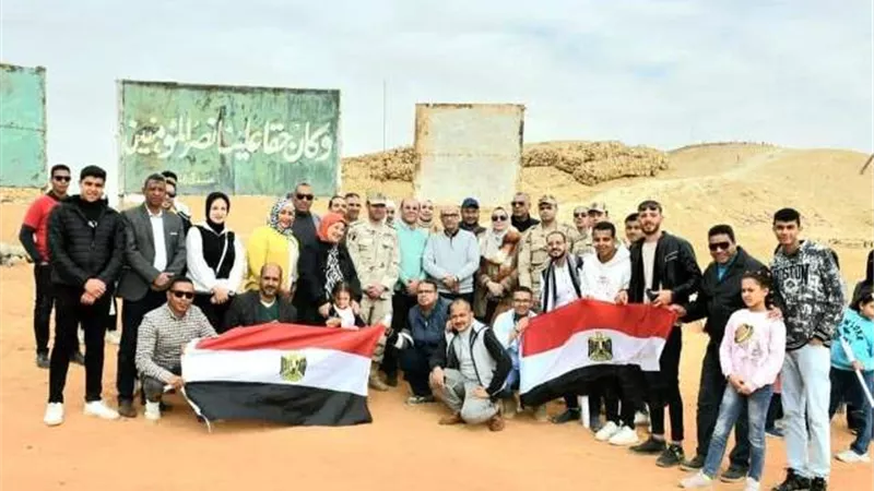 مستقبل وطن بالسويس في زيارة لعيون موسى والنقطة الحصينة