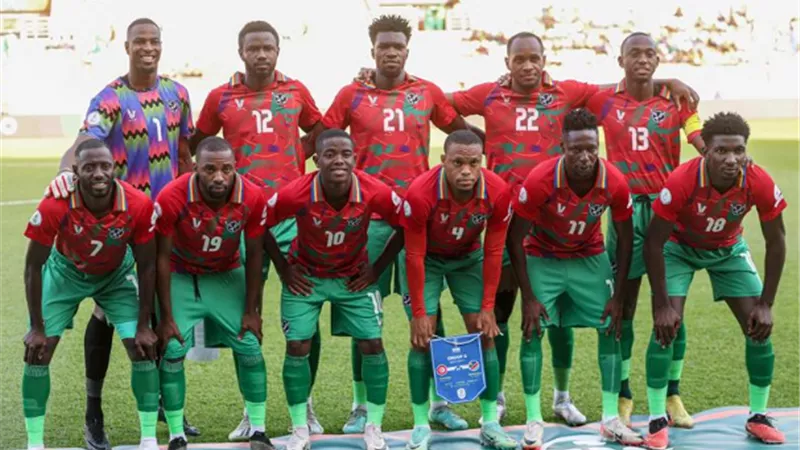 التشكيل الرسمى لمنتخب ناميبيا امام أنجولا