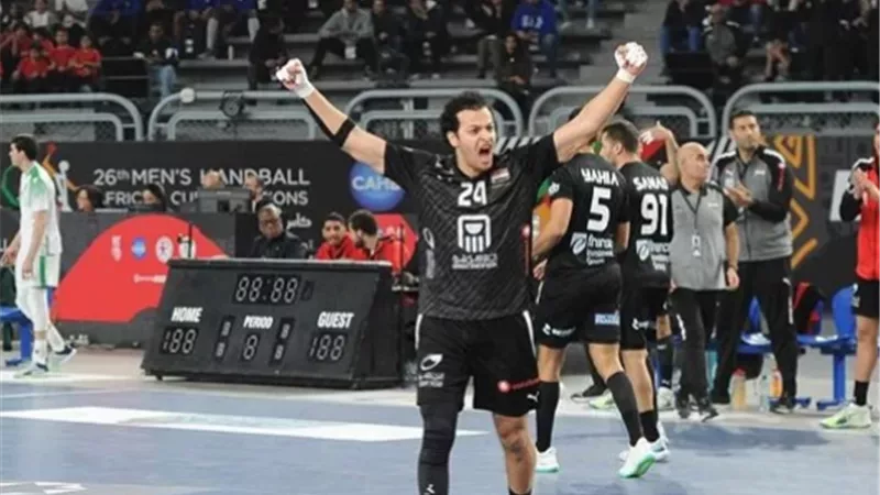 نجوم منتخب اليد يكتسحون الجوائز الفردية لبطولة كأس أمم إفريقيا