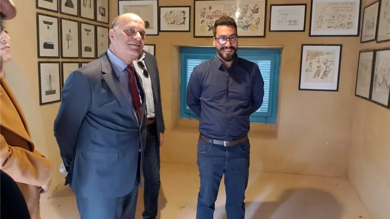 محافظ الفيوم يستقبل سفير تونس