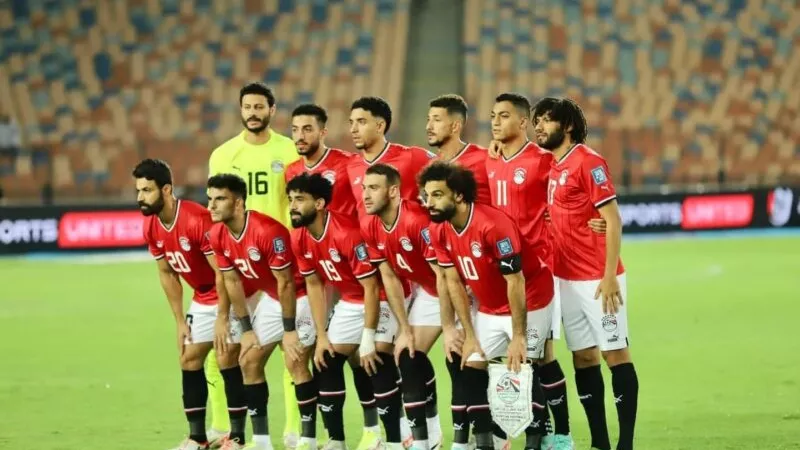 منتخب مصر يرتدى القميص الأحمر والكونغو الديموقراطية بالطاقم الأزرق