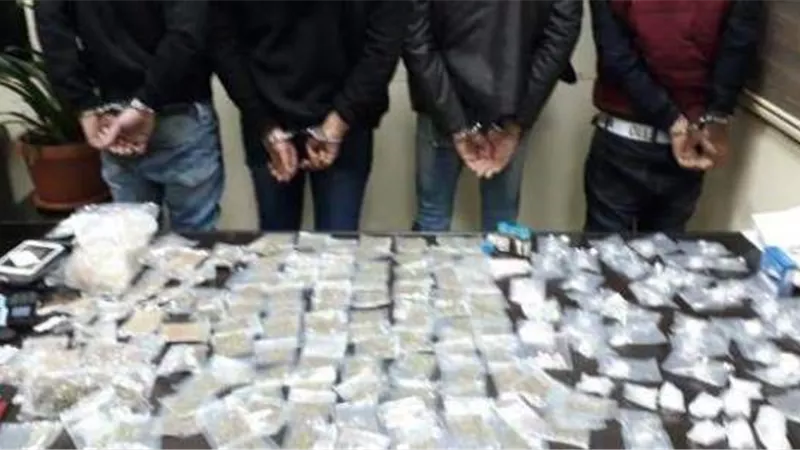 القبض على عصابة تصنيع المخدرات بـ 150 مليون جنية في الإسماعيلية