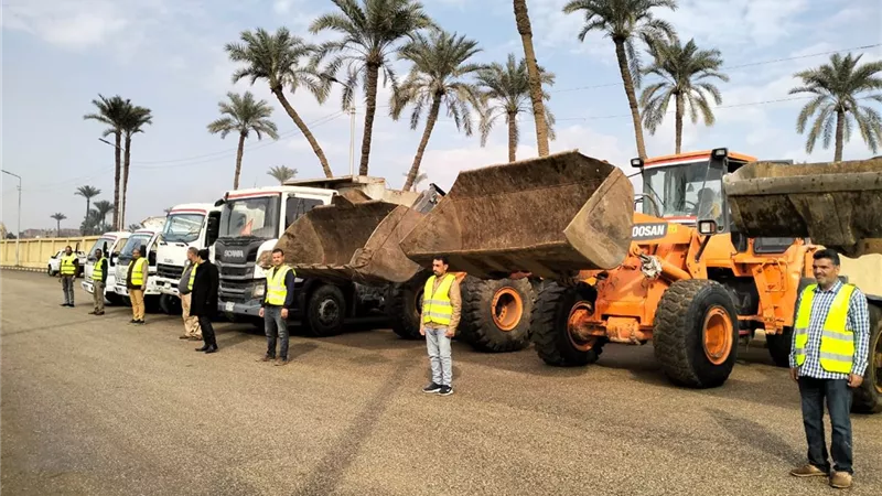 محافظ الجيزة : إزالة تعديات علي أملاك الدولة والأراضي الزراعية