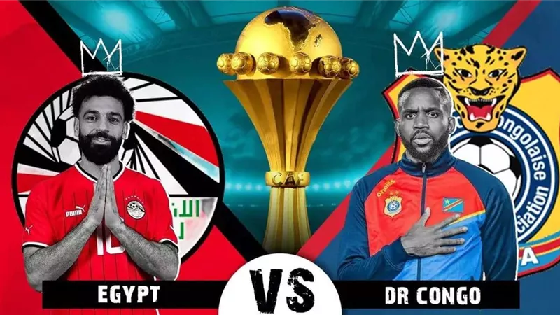 مشاهدة مباراة منتخب مصر والكونغو الديمقراطية بث مباشر في كأس أمم إفريقيا اليوم