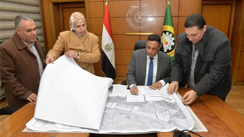 اعتماد المخطط التفصيلي والهيكل الصناعي للمنطقة الصناعية بجمصة