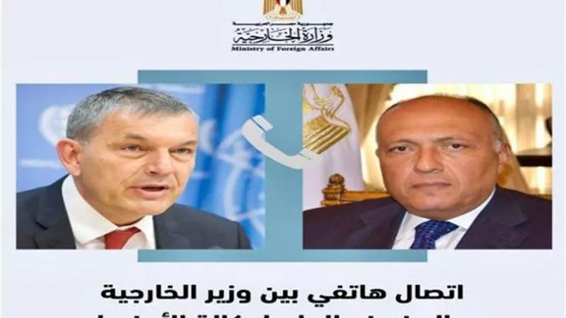 وزير الخارجية يؤكد لمفوض 